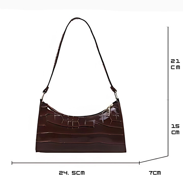Kathy|Shiny Leather Bag