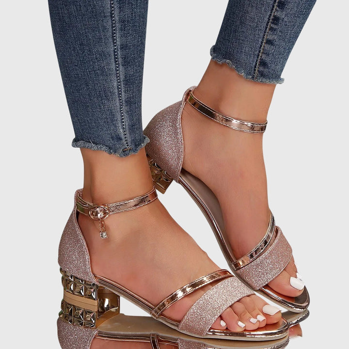 Alison|Orthopedic Heeled Sandals