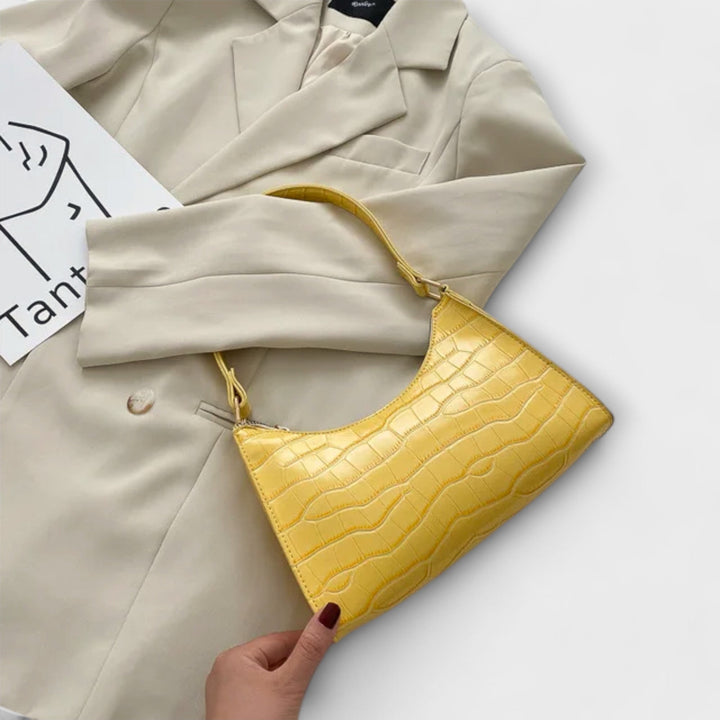 Kathy|Shiny Leather Bag