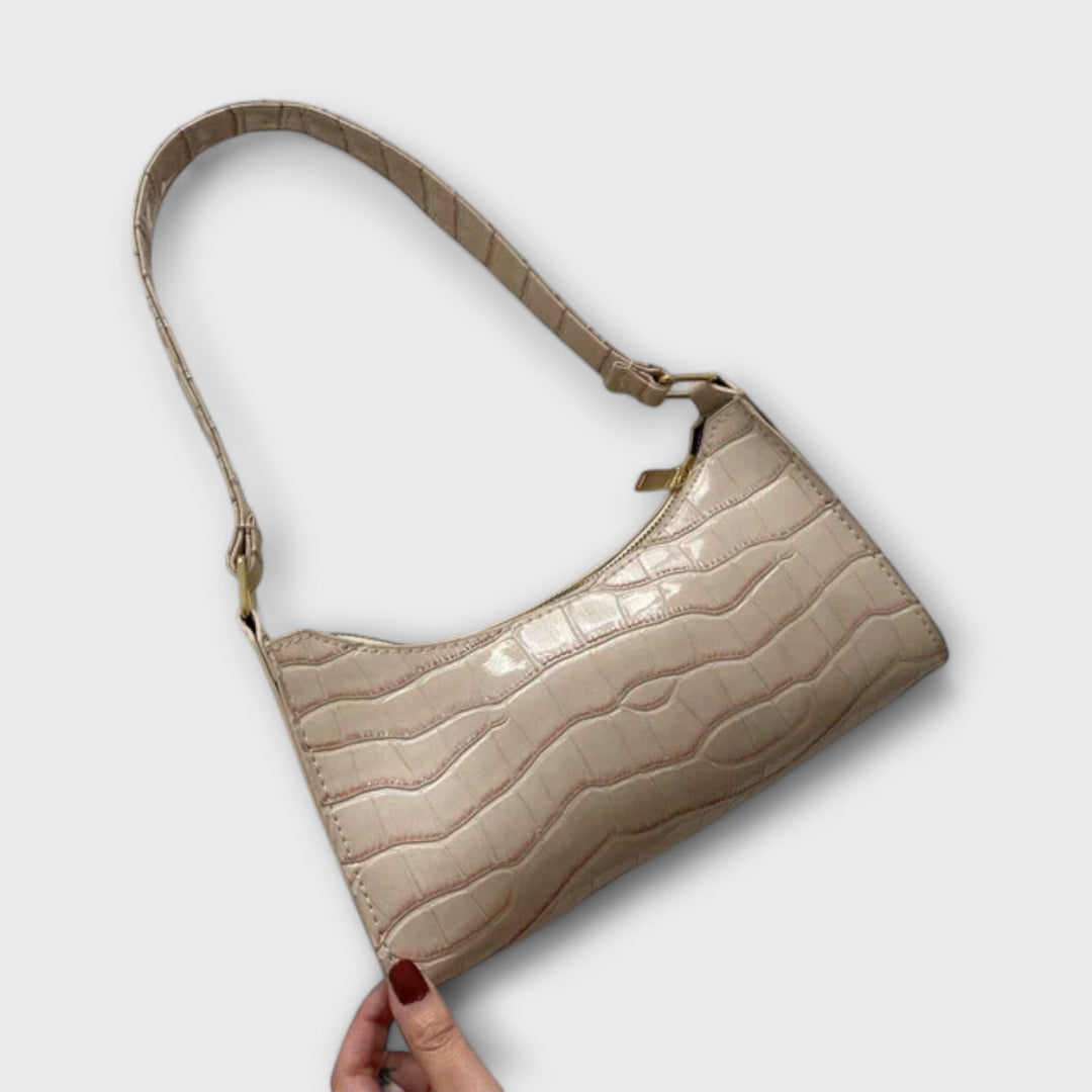 Kathy|Shiny Leather Bag
