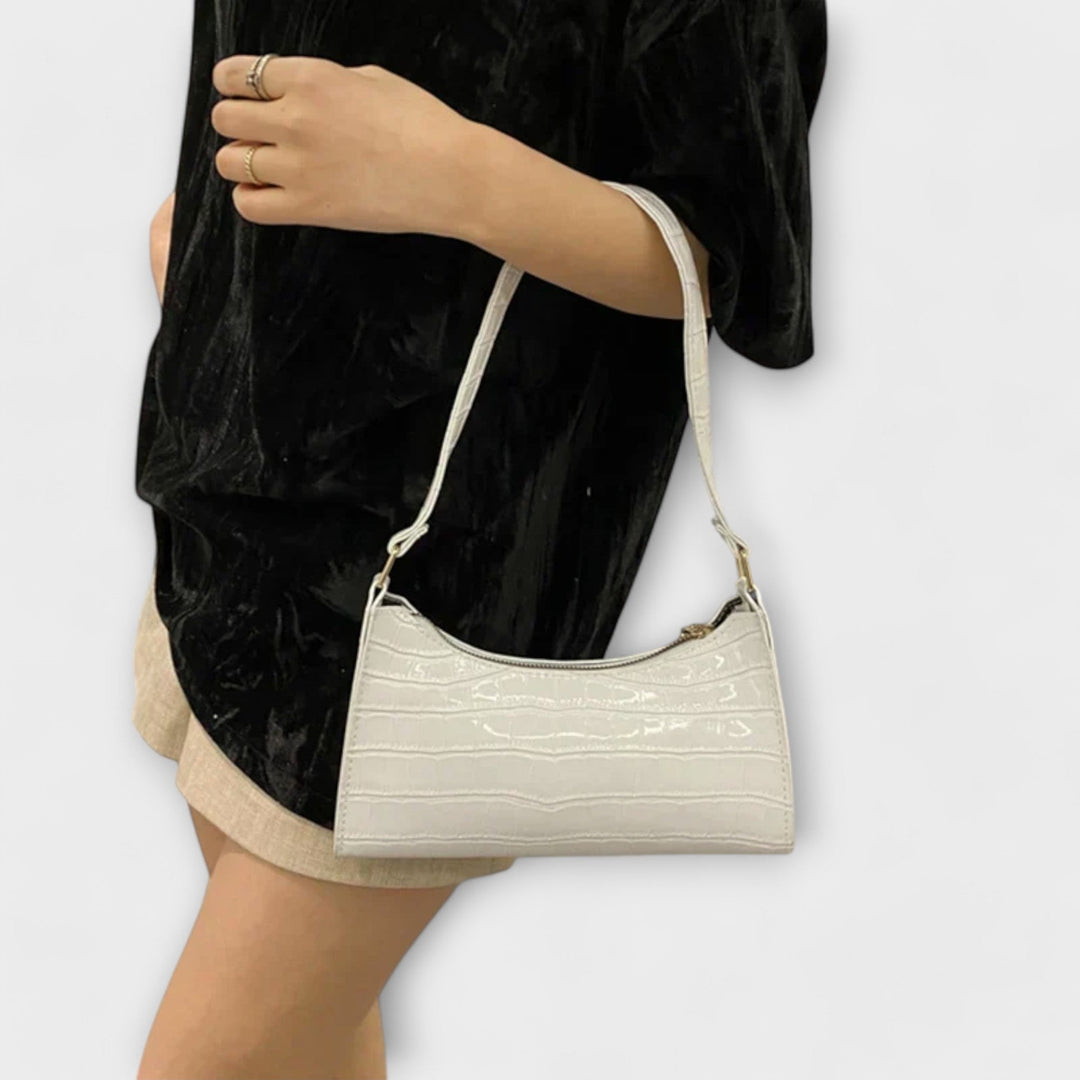 Kathy|Shiny Leather Bag