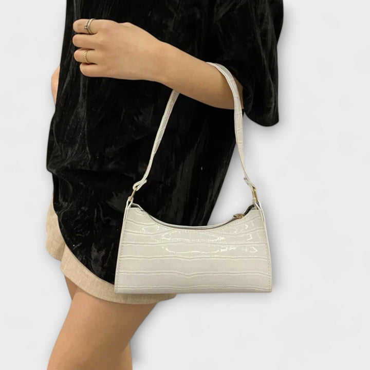 Kathy|Shiny Leather Bag