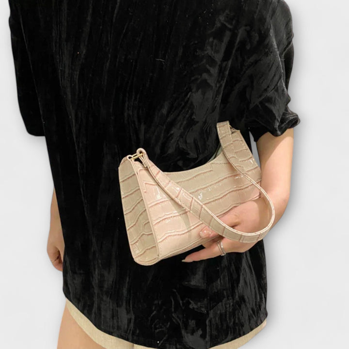 Kathy|Shiny Leather Bag
