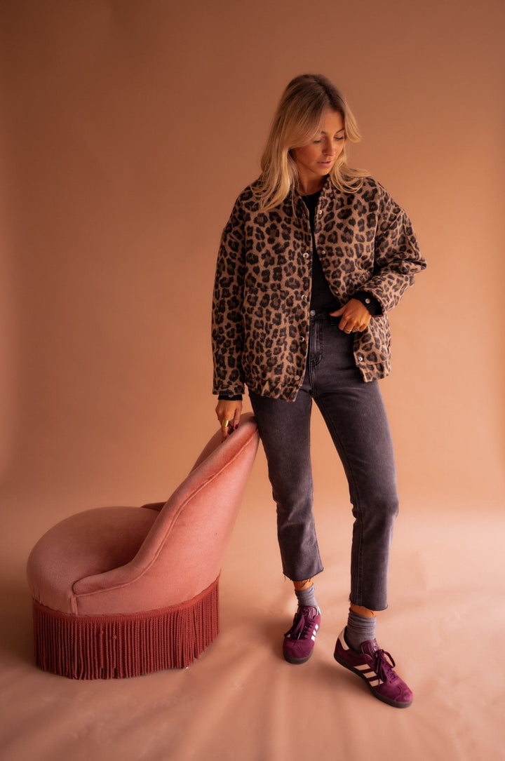 Charlene | Trendy Leopard Jacket